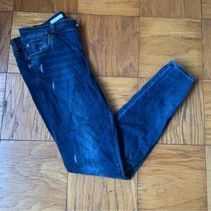 Kut from the Kloth Toothpick Skinny Dark Wash Jeans (Size 8)
